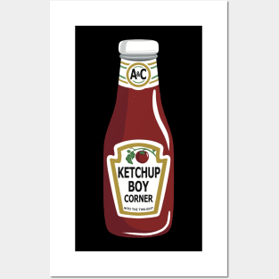 Ketchup Boy Corner Posters and Art